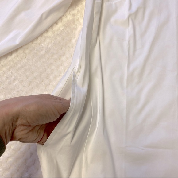 J Jill White Shirt Collection Long Sleeve Tunic Top Size Small - Picture 6 of 14